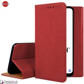 Telone grynos odos dėklas - raudonas (Samsung A13 4G)